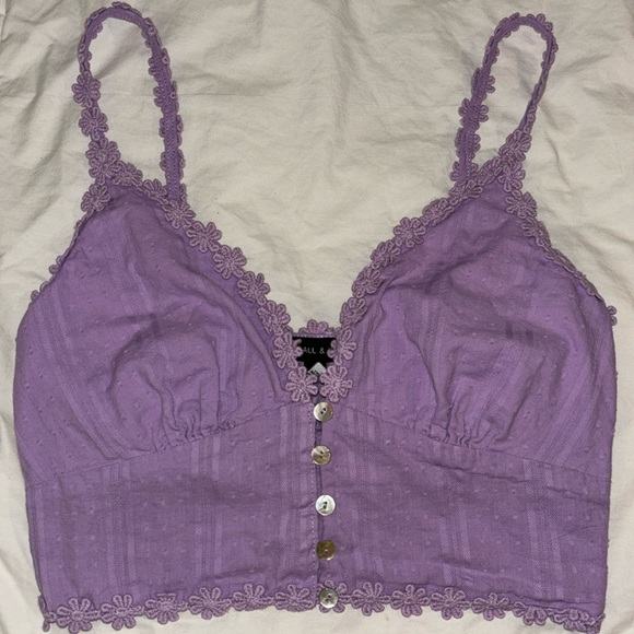 Kendall & Kylie Tops - Kendall & Kylie flower tank